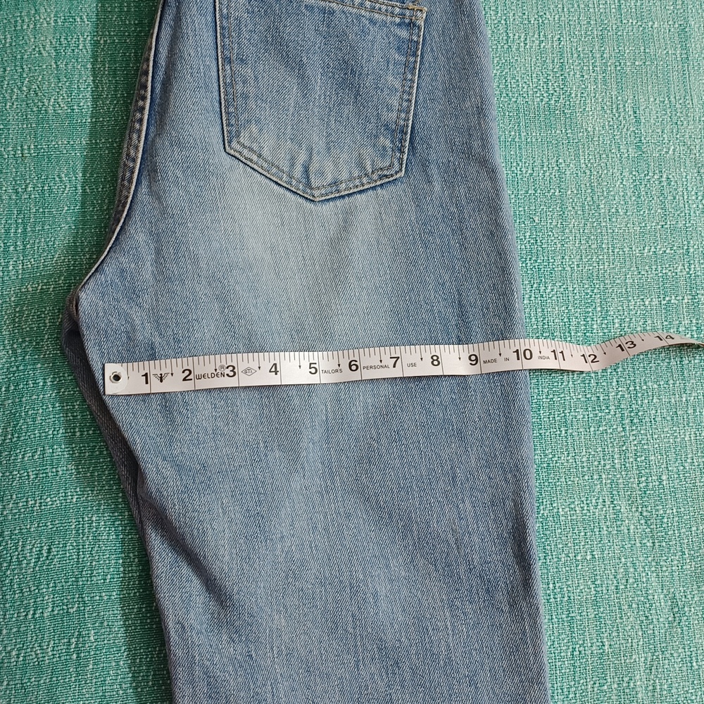 Monster's Women's Light Blue flared straight leg Jeans Waist upto 30 - Picture 11 of 11